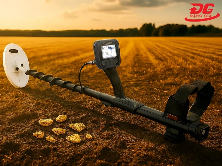 Kết cấu máy dò vàng Gold Finder 2000
