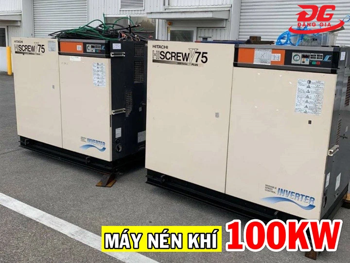 Máy nén khí 100kW: Tiết kiệm năng lượng, Hiệu quả cao