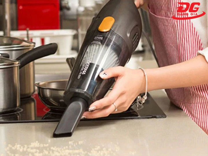 kiểm tra máy hút bụi Deerma trước khi dùng