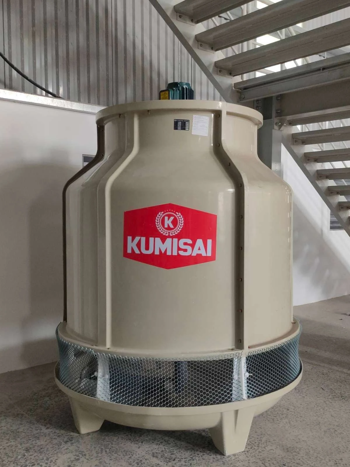 Lắp đặt tháp giải nhiệt Kumisai KMS 40RT cho Công ty TNHH An Hòa Phát