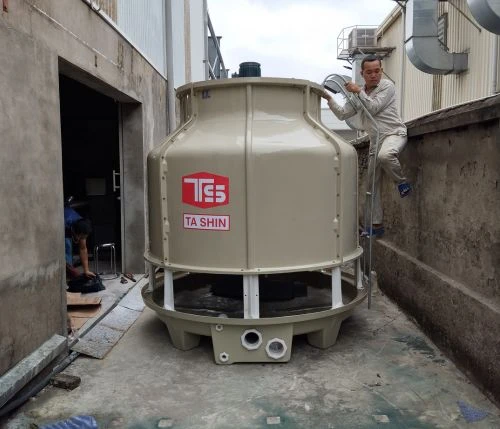 Lắp đặt và bàn giao thành công tháp giải nhiệt Tashin 80RT tại nhà máy ở Bắc Ninh