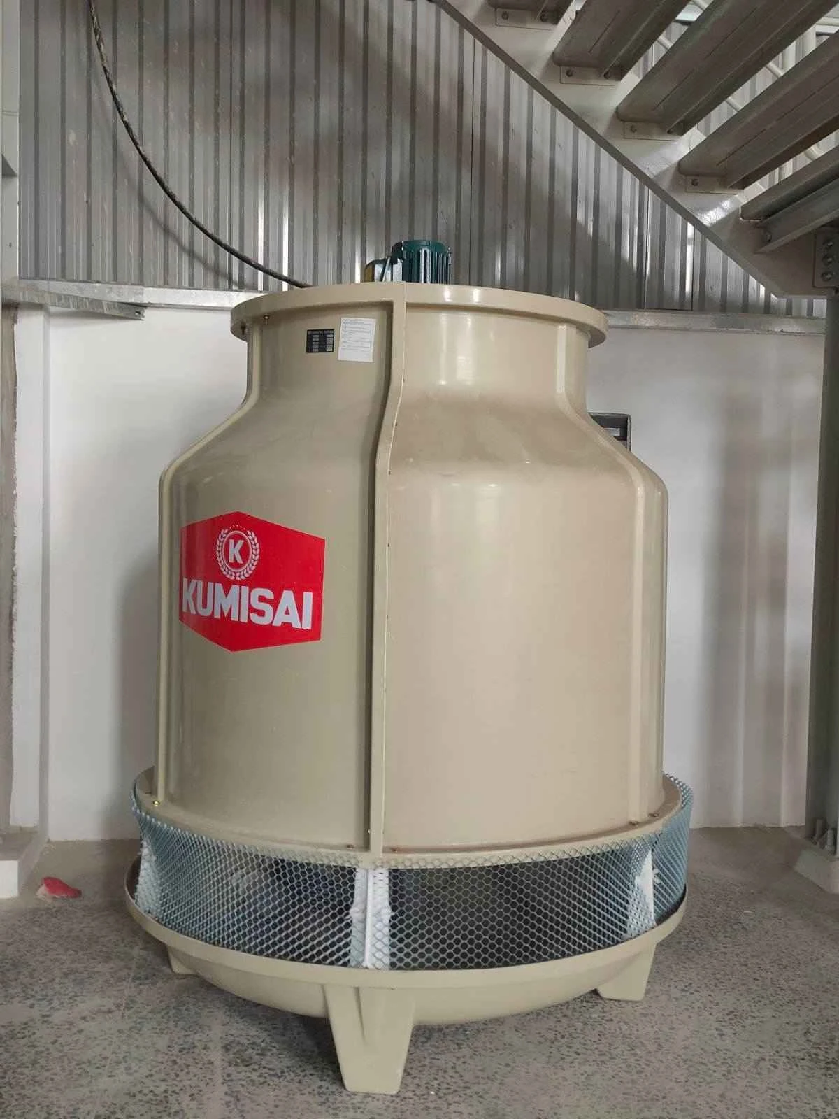 Lắp đặt tháp giải nhiệt Kumisai KMS 40RT cho Công ty TNHH An Hòa Phát 1