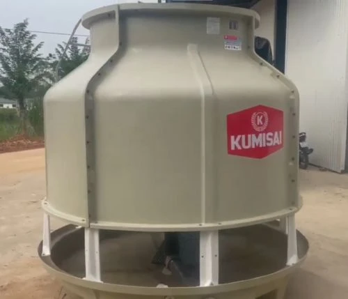 Lắp đặt thành công tháp giải nhiệt Kumisai KMS 60RT cho nhà máy điện An Khánh 2