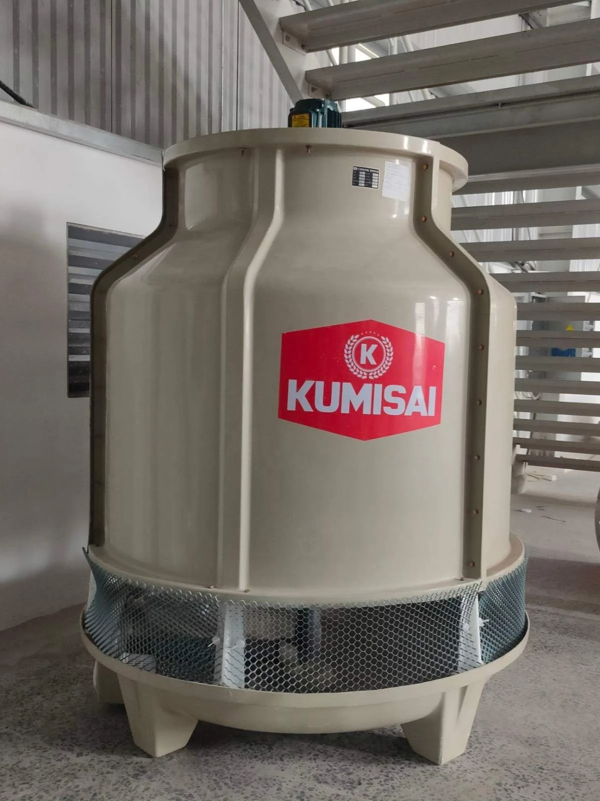 Lắp đặt tháp giải nhiệt Kumisai KMS 40RT cho Công ty TNHH An Hòa Phát 2