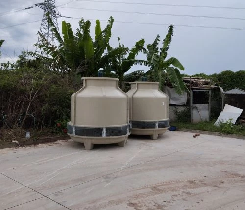 Hỗ trợ lắp đặt tháp giải nhiệt Kumisai KMS 50RT cho Công ty chế biến Hưng Hoà 5