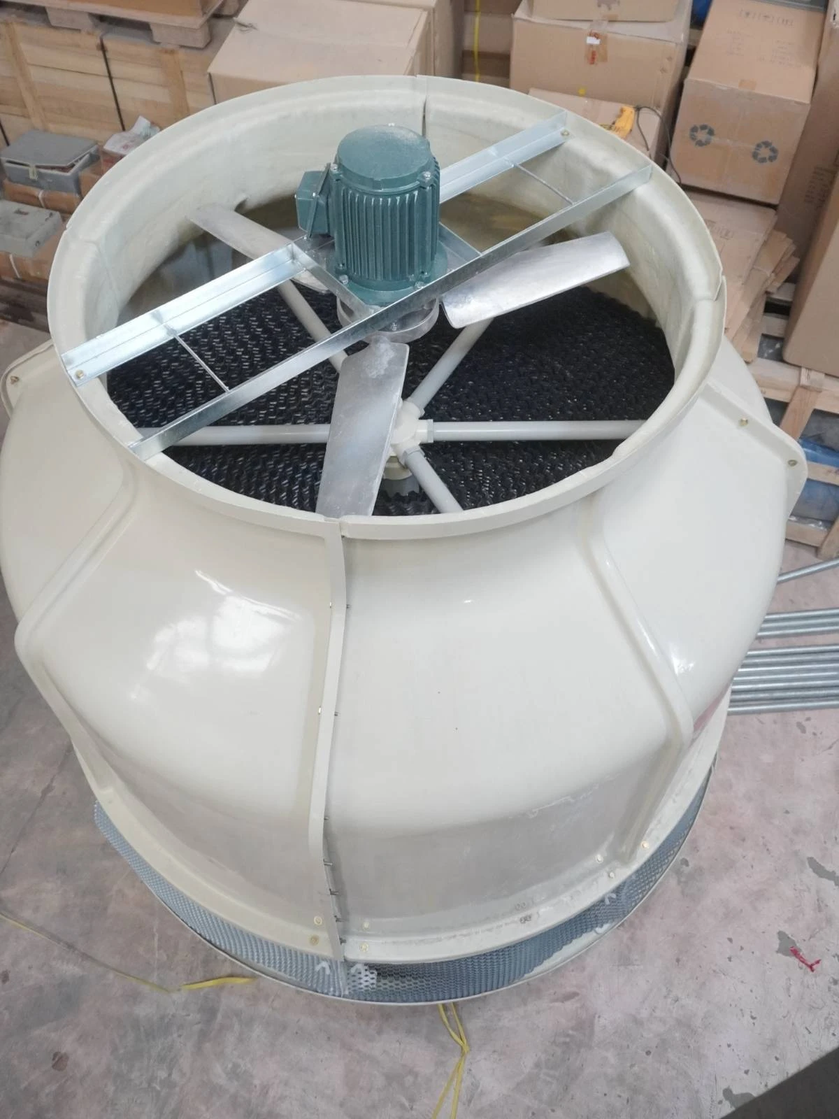 Lắp đặt và bàn giao tháp giải nhiệt Kumisai KMS 30RT tại xưởng cơ khí Hòa Nga 1