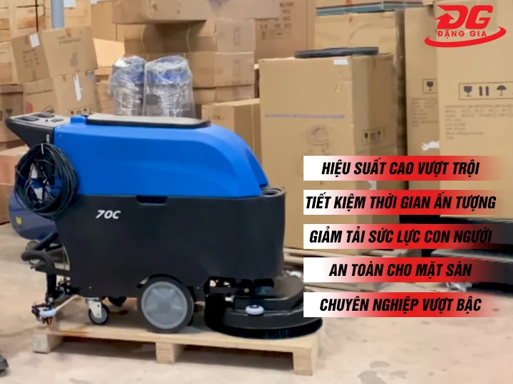 Ưu điểm máy chà sàn liên hợp Supper Clean SC-70C