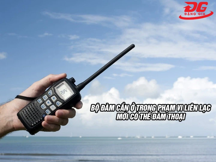 Lưu ý khi sử dụng bộ đàm