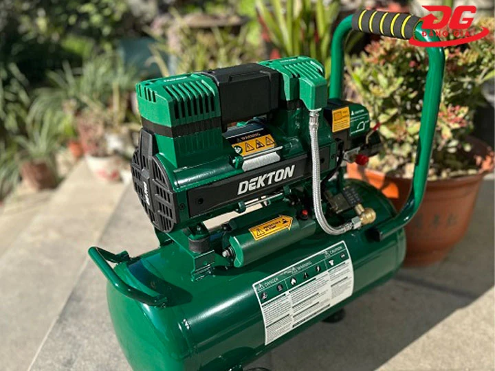 lưu ý khi dùng máy nén khí có dầu Dekton
