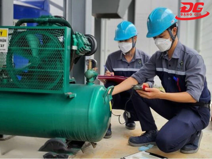 lưu ý quan trọng kiểm định máy nén khí
