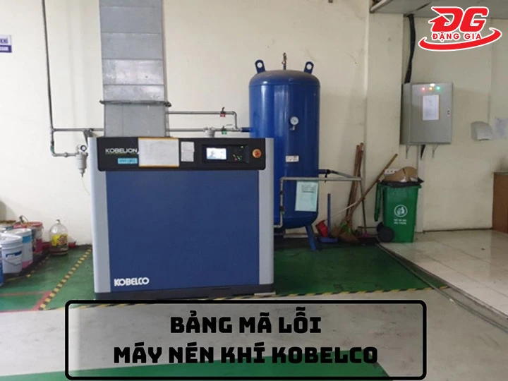 Bảng mã lỗi máy nén khí Kobelco: Tất tần tật cách xử lý