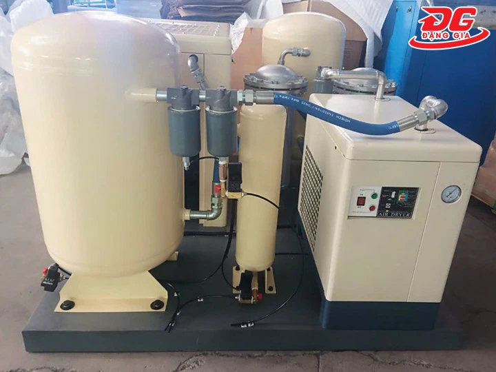 máy nén khí trục vít không dầu