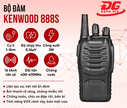 Bộ đàm Kenwood 888S 2