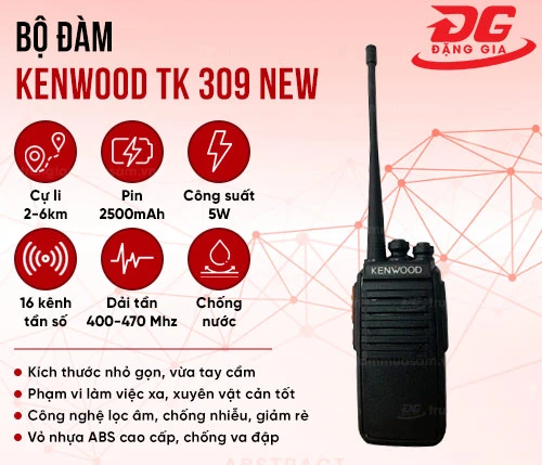 Bộ đàm Kenwood TK 309 NEW 2