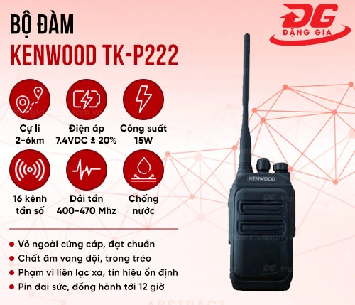 Bộ đàm Kenwood TK-P222 2