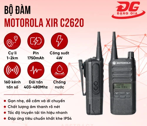 Bộ đàm Motorola Xir C2620 2