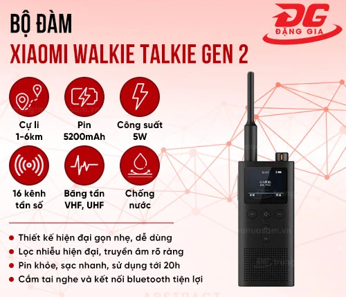 Bộ đàm Xiaomi Walkie Talkie Gen 2 2