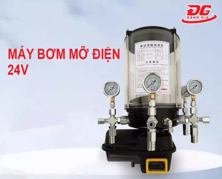 máy bơm mỡ điện 24V