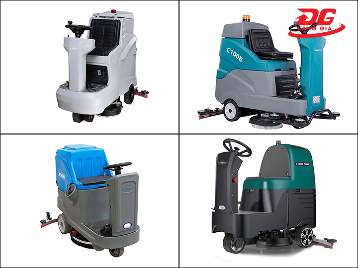 Máy chà sàn ngồi lái Clepro