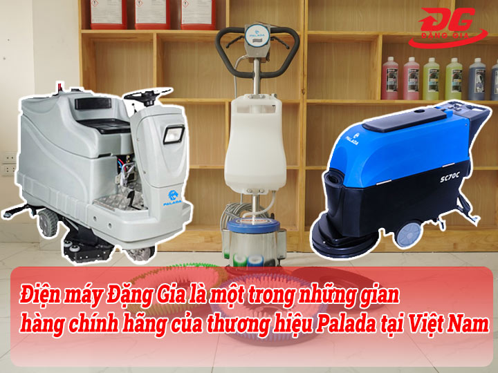 Mua máy chà sàn Palada tại điện máy Đặng Gia
