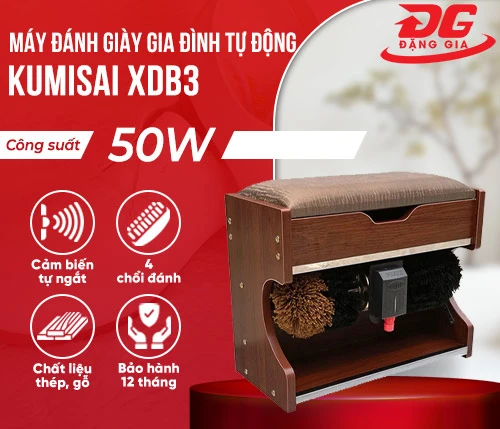 Máy đánh giày gia đình tự động KUMISAI XDB3 2