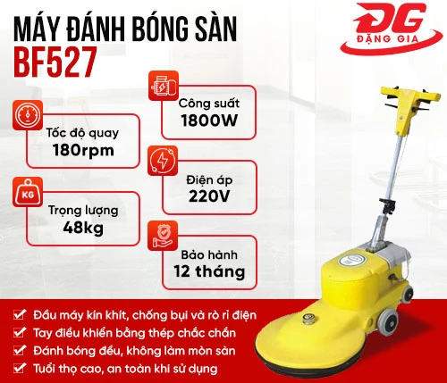 Máy đánh bóng tốc độ cao BF527 2