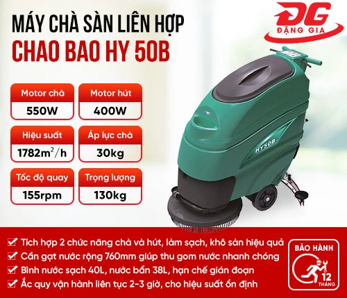 Máy chà sàn liên hợp Chao Bao HY 50B 2