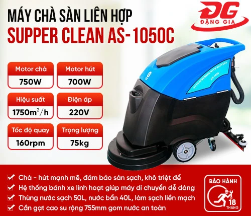 Máy chà sàn liên hợp Supper Clean AS-1050C 2