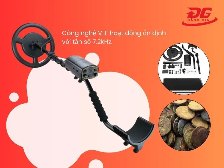 Tìm hiểu máy dò kim loại siêu nhạy của Đức AS944