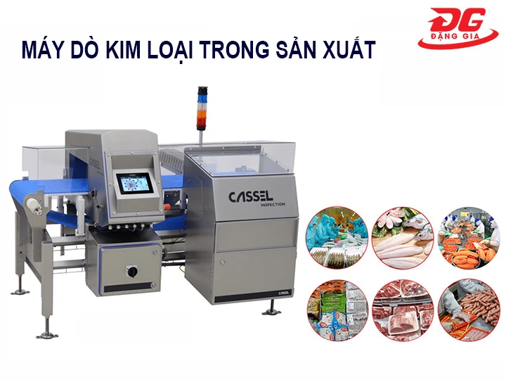 8+ Máy dò kim loại trong sản xuất: Bền, Chính xác, Nhanh