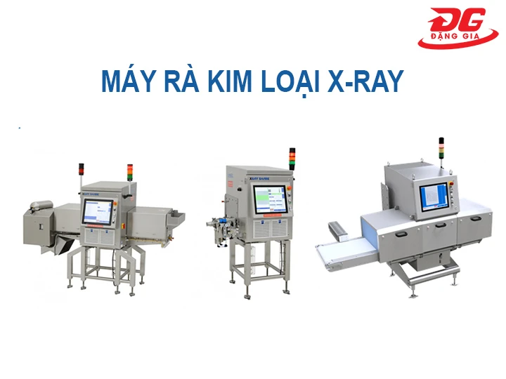 Máy dò kim loại X-ray: Ứng dụng tia X để kiểm tra sản phẩm