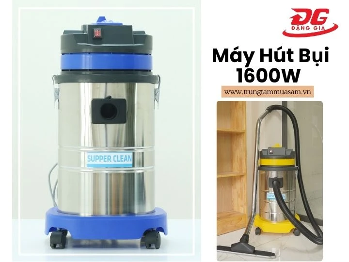 Máy Hút Bụi 1600W – Sức Hút Mạnh, Làm Sạch Nhanh, Giá Rẻ