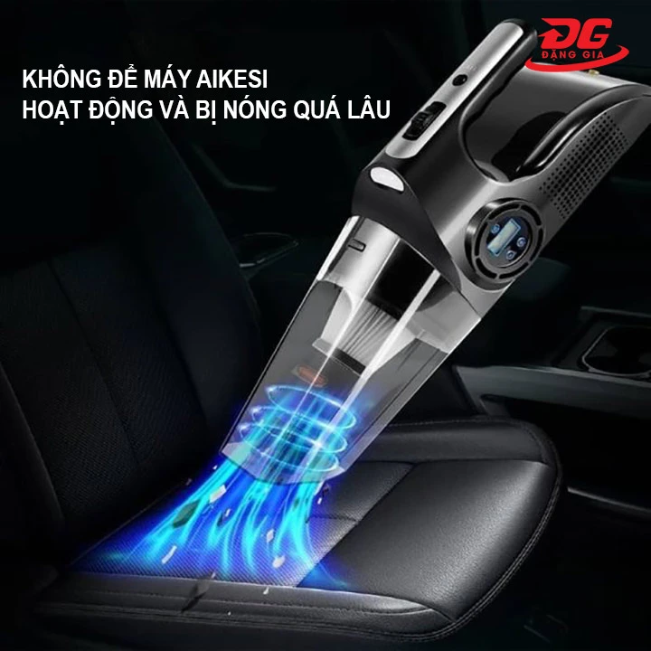 không dùng máy hút bụi quá lâu