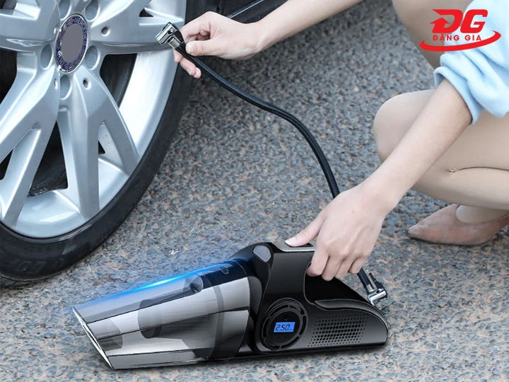 Tích hợp bơm hơi tiện lợi