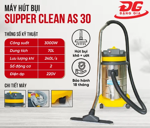 Máy hút bụi Supper Clean AS30 2