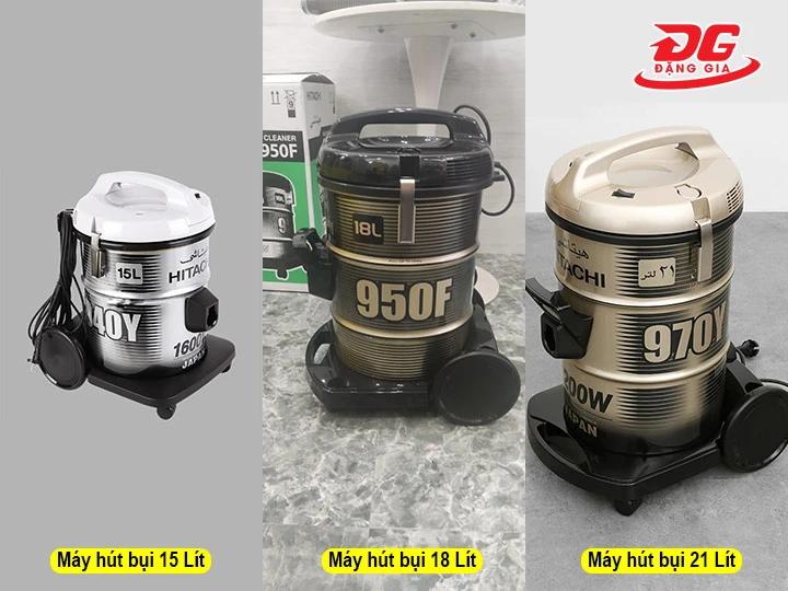 máy hút bụi công nghiệp Hitachi đa dung tích