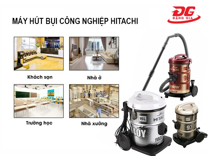xác định nhu cầu dùng Máy Hút Bụi Công Nghiệp Hitachi