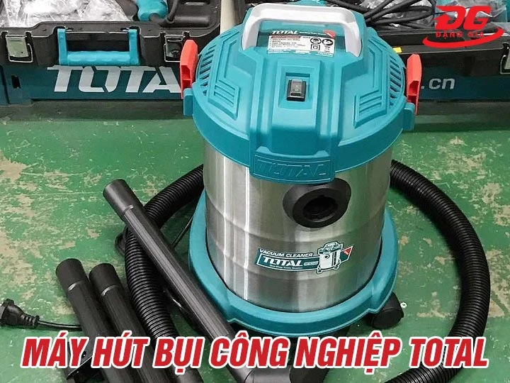 Máy hút bụi công nghiệp Total: Hút khỏe, Siêu bền, Giá rẻ