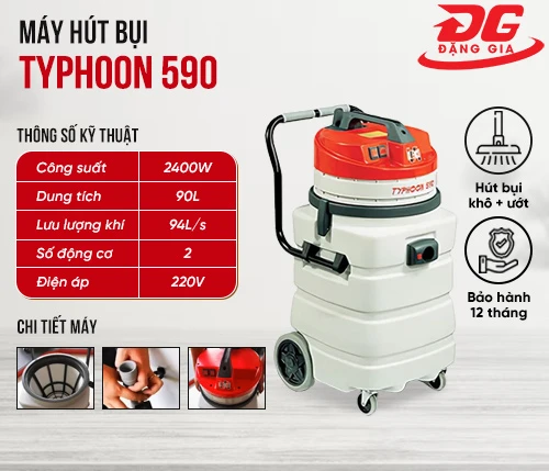Máy hút bụi Typhoon 590 2