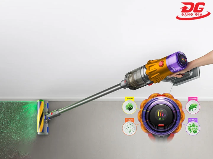Máy hút bụi Dyson V12 Detect Slim là hãng công nghệ hàng đầu Anh Quốc