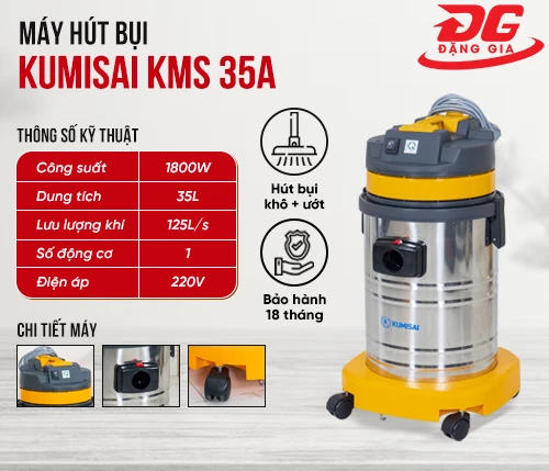 Máy hút bụi Kumisai KMS 35A 2