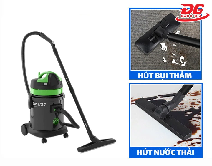 máy hút bụi khô ướt IPC GP1/27 W&D hút bụi bẩn nhanh