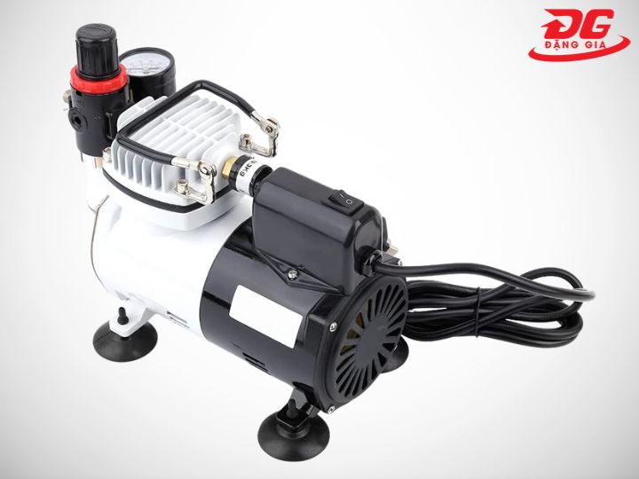 Máy nén khí Airbrush: Nhỏ gọn, Êm ái, Tiện dụng, Đáng mua