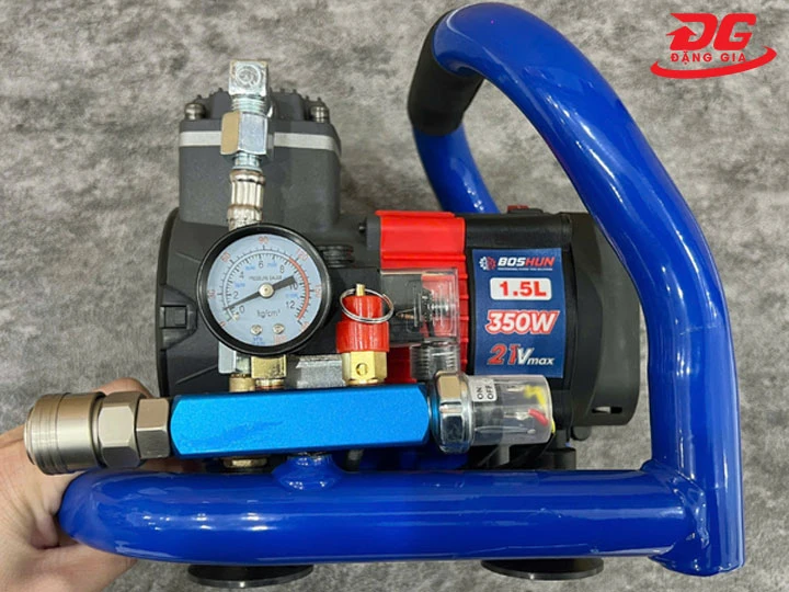 Máy nén khí bằng pin có thiết kế đơn giản