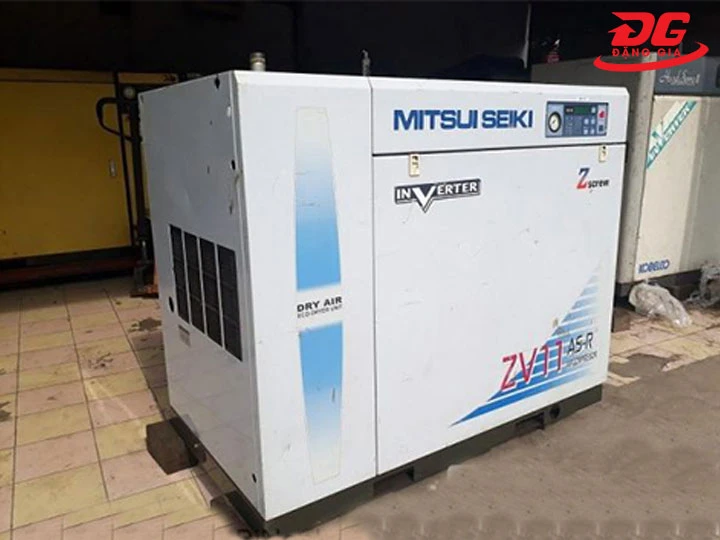 máy nén khí cách âm nhật bãi Mitsui Seiki