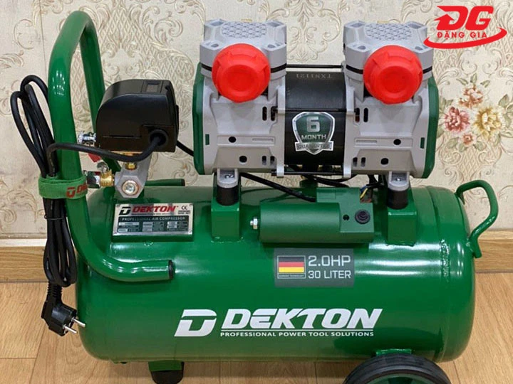 Máy nén khí có dầu Dekton có tốt không? Đánh giá chi tiết từ A-Z