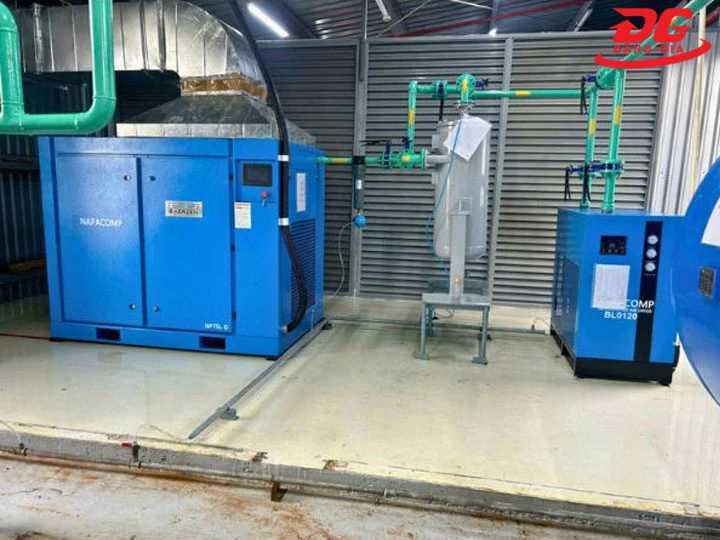 Hiệu suất máy nén khí Napacomp