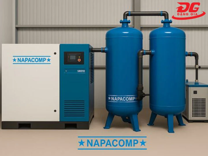 Thiết kế máy nén khí Napacomp nhỏ gọn