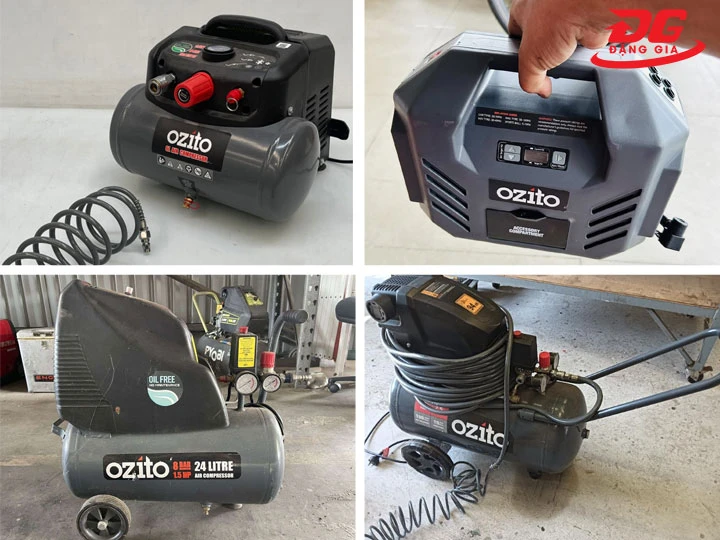 Máy nén khí Ozito đa dạng