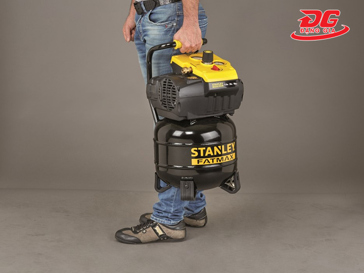máy nén khí Stanley dễ di chuyển